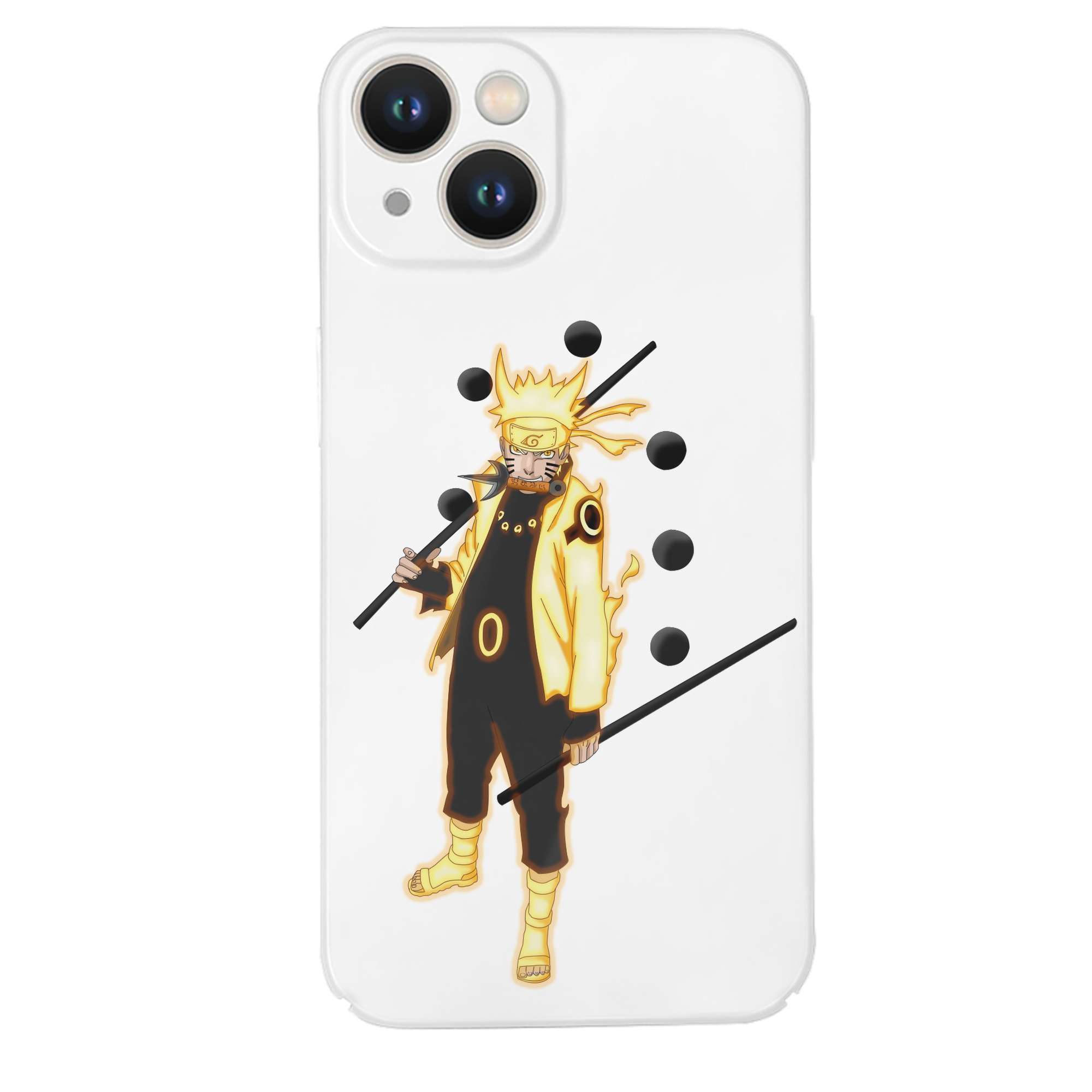 （画像用） NARUTO -ナルト- うずまき ナルト Uzumaki Naruto 【iPhone 14シリーズ対応】ハードケース